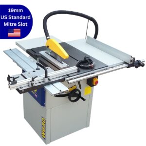 Charnwood W650 Table saw 80mm deep cut plus Sliding Table 3.0hp induction motor