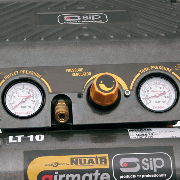 SIP 06254  Airmate OL197/10RC ProTech oil free compressor 230volt - Image 5