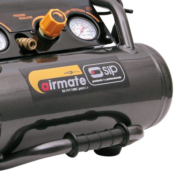 SIP 06254  Airmate OL197/10RC ProTech oil free compressor 230volt - Image 4