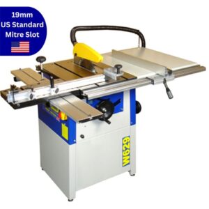 W629 Charnwood 10" Table saw 75mm deep cut plus sliding table and extension. 3.0hp motor.