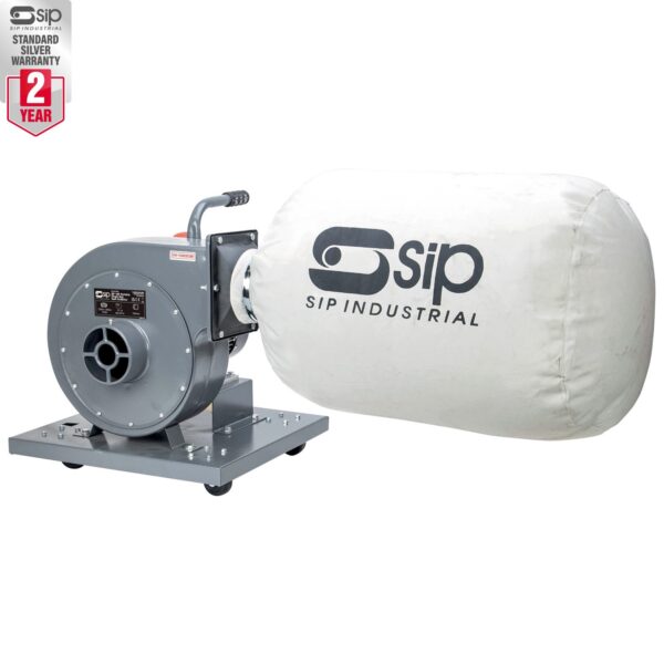 01963 SIP Portable single bag dust extractor 1hp motor