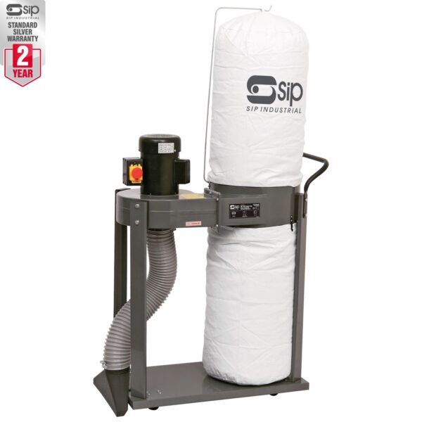 01969 SIP Dust collector single bag complete with floor attachment 1hp Motor