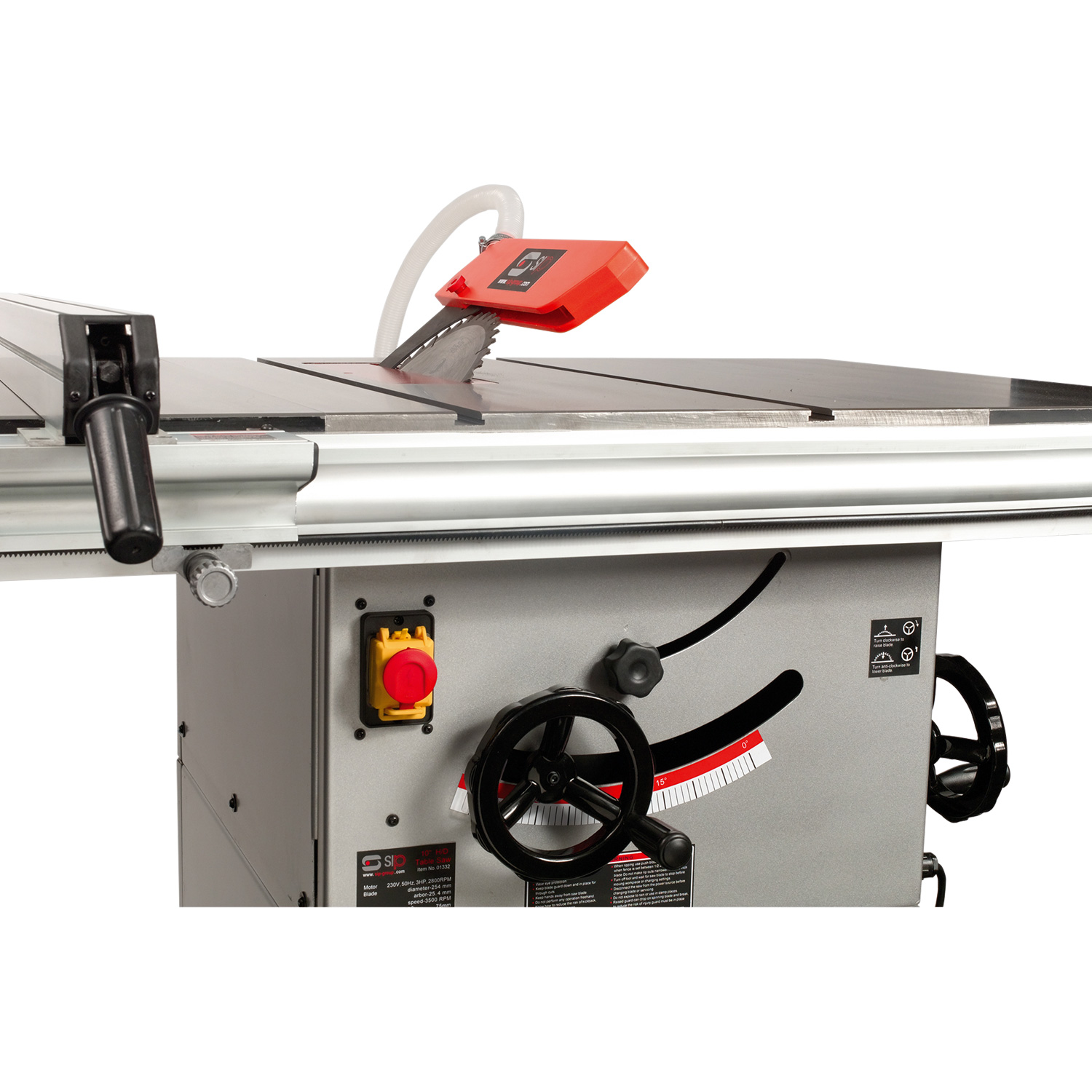 SIP 12 Professional Cast Iron Table Saw - SIP Industrial Products