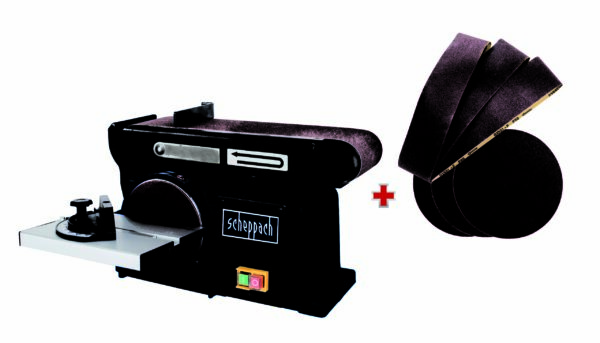 Scheppach 6" x 4" Belt & Disk Sander - Kendal Tools