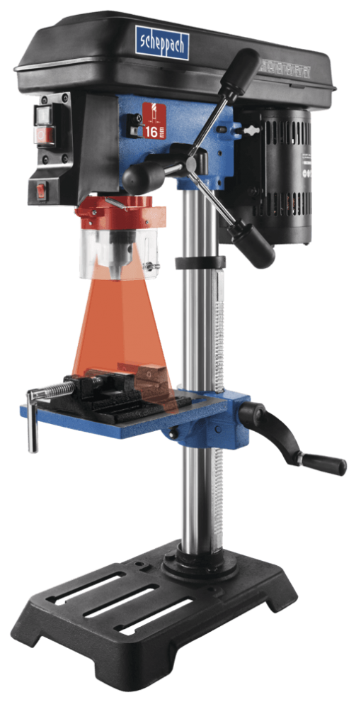Scheppach Bench Drill Press + Laser - Kendal Tools