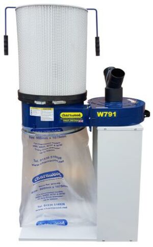 Dust Extractor with 1 Micron Cartridge Filters - Kendal Tools