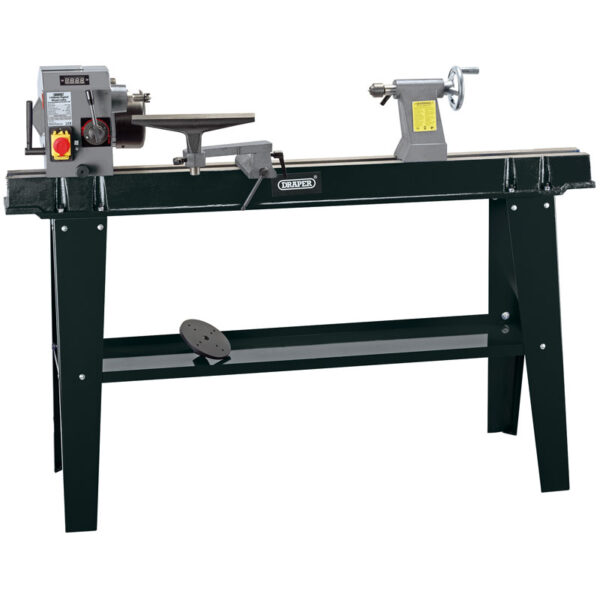 Draper Variable Speed Wood Lathe with Digital Display