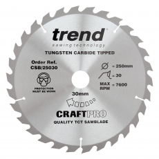 Trend CraftPro TCT Blade - Kendal Tools