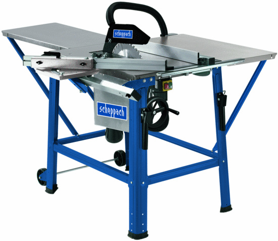TS310 12″ Table saw with sliding table,rear and right hand extension table plus two TCT blades.