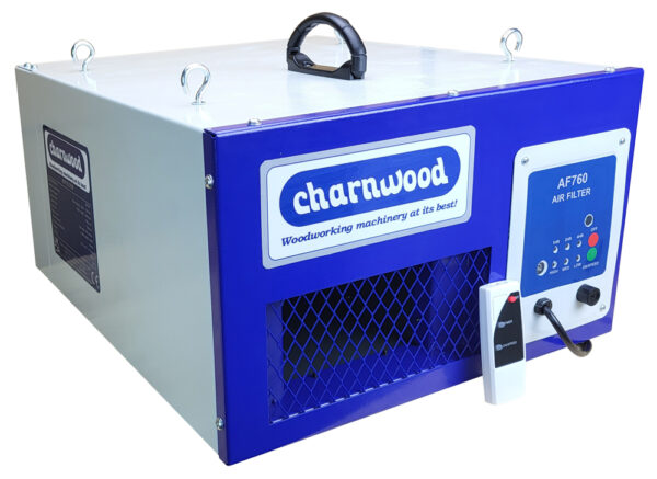 Charnwood AF760 Air Filter, 760m3/hour Flowrate, with Remote Control