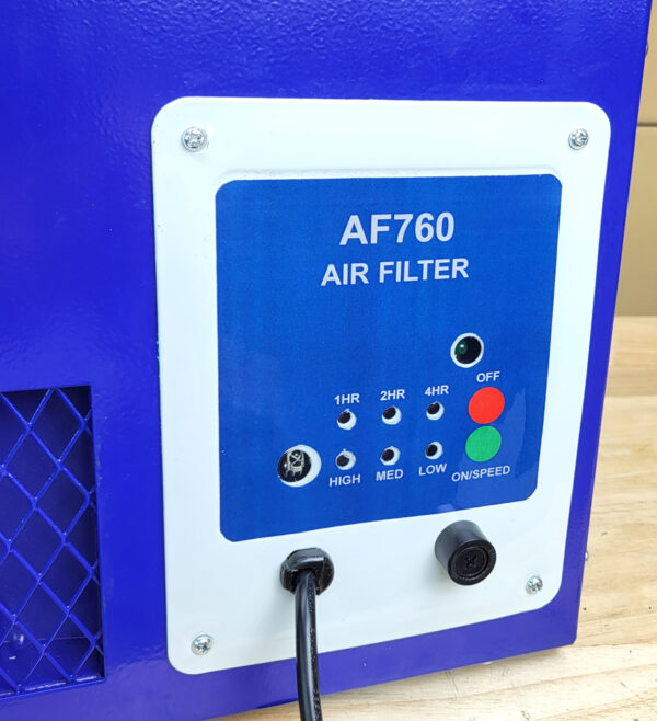 Charnwood AF760 Air Filter, 760m3/hour Flowrate, with Remote Control - Image 7