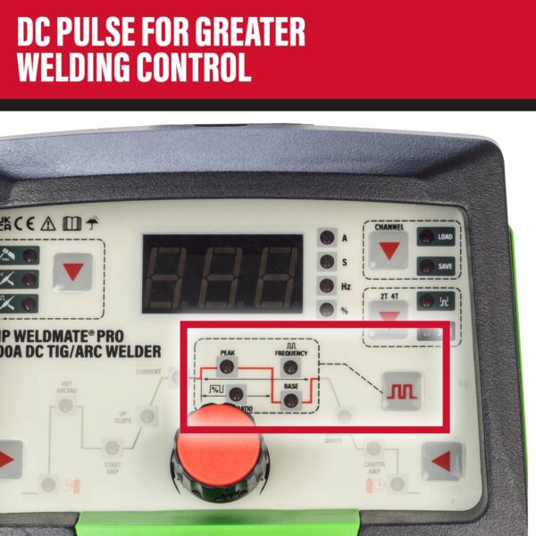 SIP 05695 WELDMATE® PRO 200A DC TIG/ARC Inverter Welder 230volt 16amp - Image 4