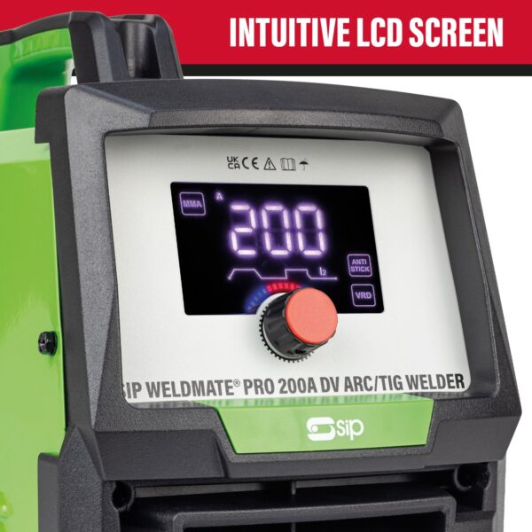 SIP 05691 WELDMATE® PRO 200A DV ARC/TIG Inverter Welder - Image 4