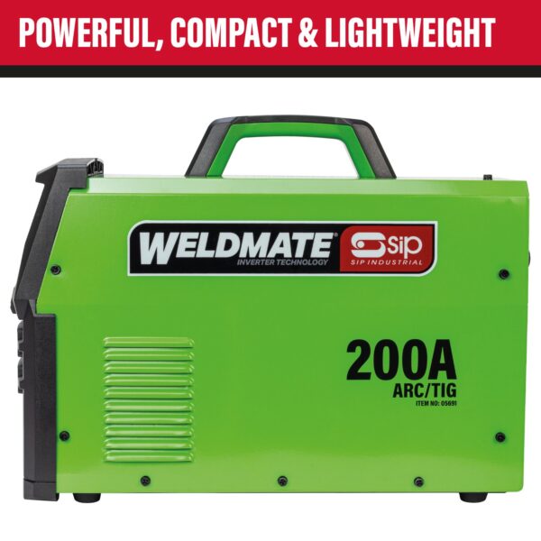 SIP 05691 WELDMATE® PRO 200A DV ARC/TIG Inverter Welder - Image 6