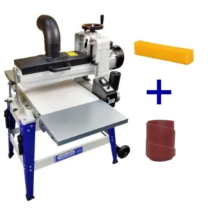 Package Deal: Charnwood DS16/32P Drum Sander with 5 Wraps & Abrasive Cleaner