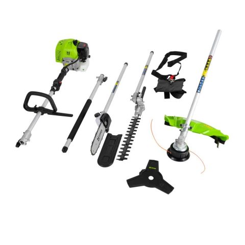 Zipper GPS252 Garden Maintenance Multi-tool, Hedge Strimmer, Grass Strimmer, Brush cutter Set - Image 6