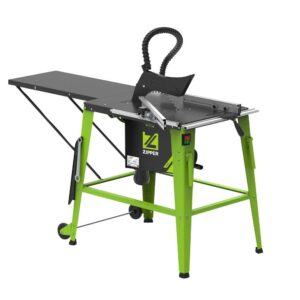 Zipper TS315-230 TABLE SAW with CROSS CUT GUIDE SLIDING TABLE 230 volt