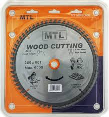 Tradesman Range Circular Saw Blade TCT 250mm x 60 Teeth x 30mm bore.