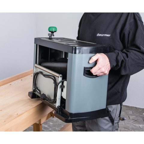 Holzstar DH 330 Portable Thicknesser with 330mm Planing Width 230 volt - Image 7