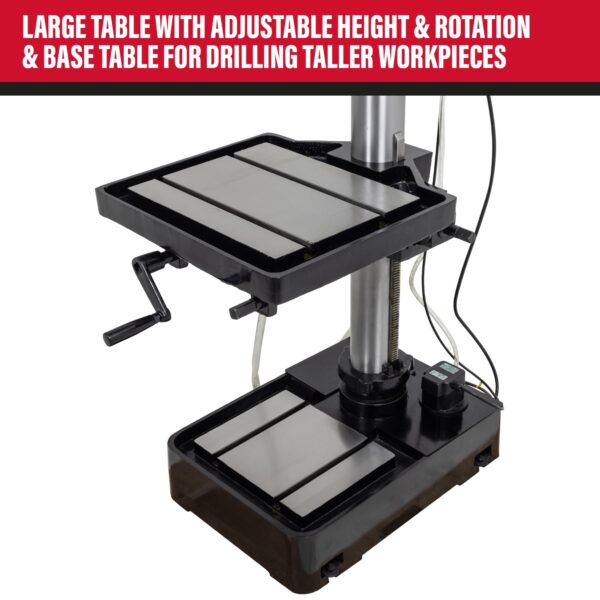 SIP 01720 F32-ID Vari-Speed 2.2kW Heavy Duty Floor Pillar Drill 3-phase - Image 5