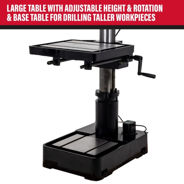SIP 01721 F40-IDA Vari-Speed 2.2kW Heavy Duty Floor Pillar Drill 3-phase - Image 8