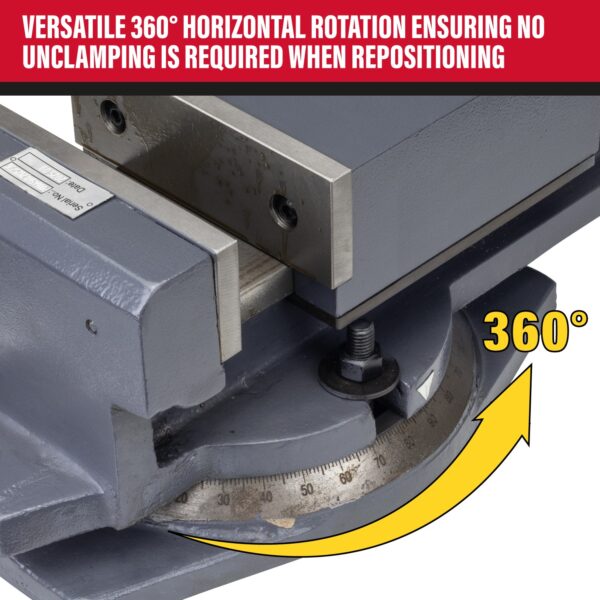 SIP 01729 6" Swivel Machine Vice - Image 9