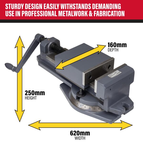SIP 01729 6" Swivel Machine Vice - Image 11