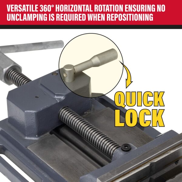 SIP 01730 5.5" Quick Lock Machine Vice - Image 4