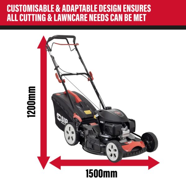 SIP 08228 Honda-Powered 56cm Self-Propelled Petrol Lawnmower - Image 5