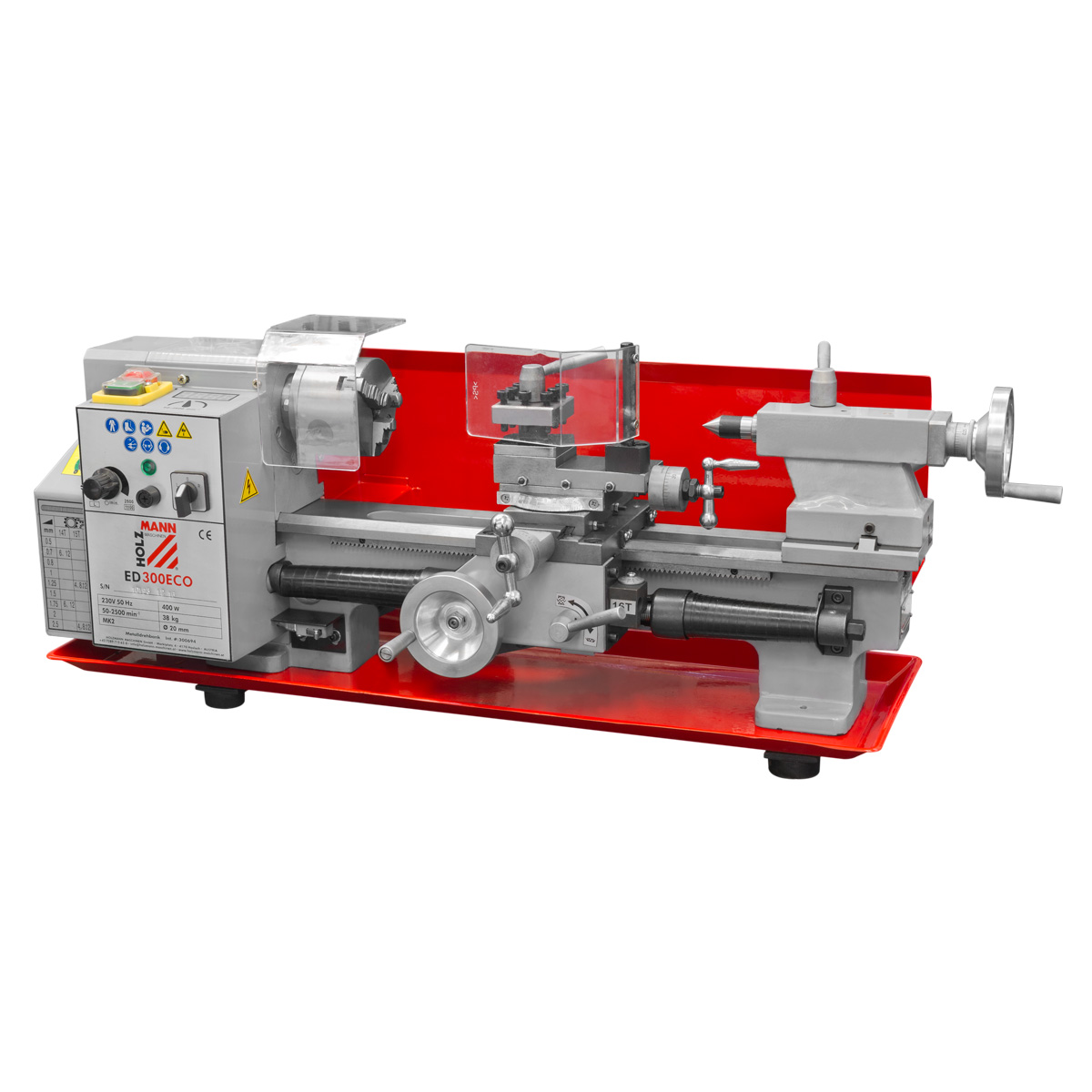 Holzmann ED300ECO Metal Turning Lathe Compact Bench top Design 230v
