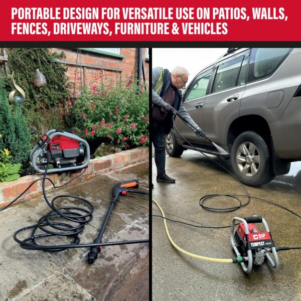 SIP 08920 TEMPEST PW420/150 Wall-Mount Pressure Washer - Image 12