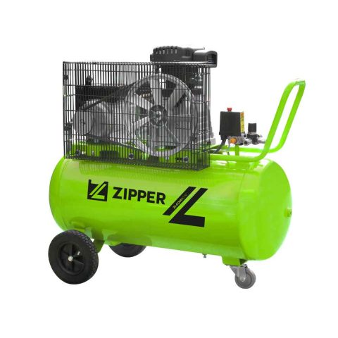 Zipper ZI-COM90-10 Belt driven compressor 90 Ltr Tank 10 Bar 3hp motor - Image 4