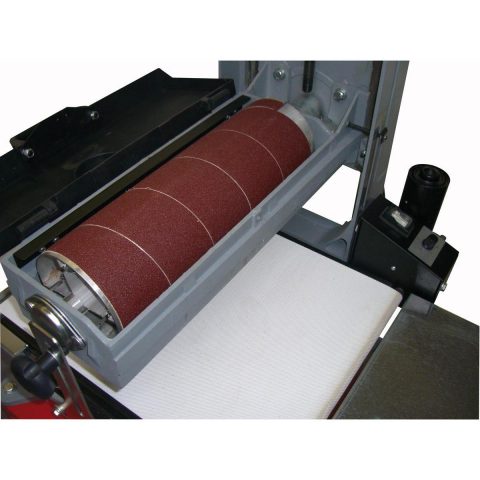 Holzmann ZS400U 400x130mm wide Panel Finishing Belt Sander on stand 230volt - Image 5