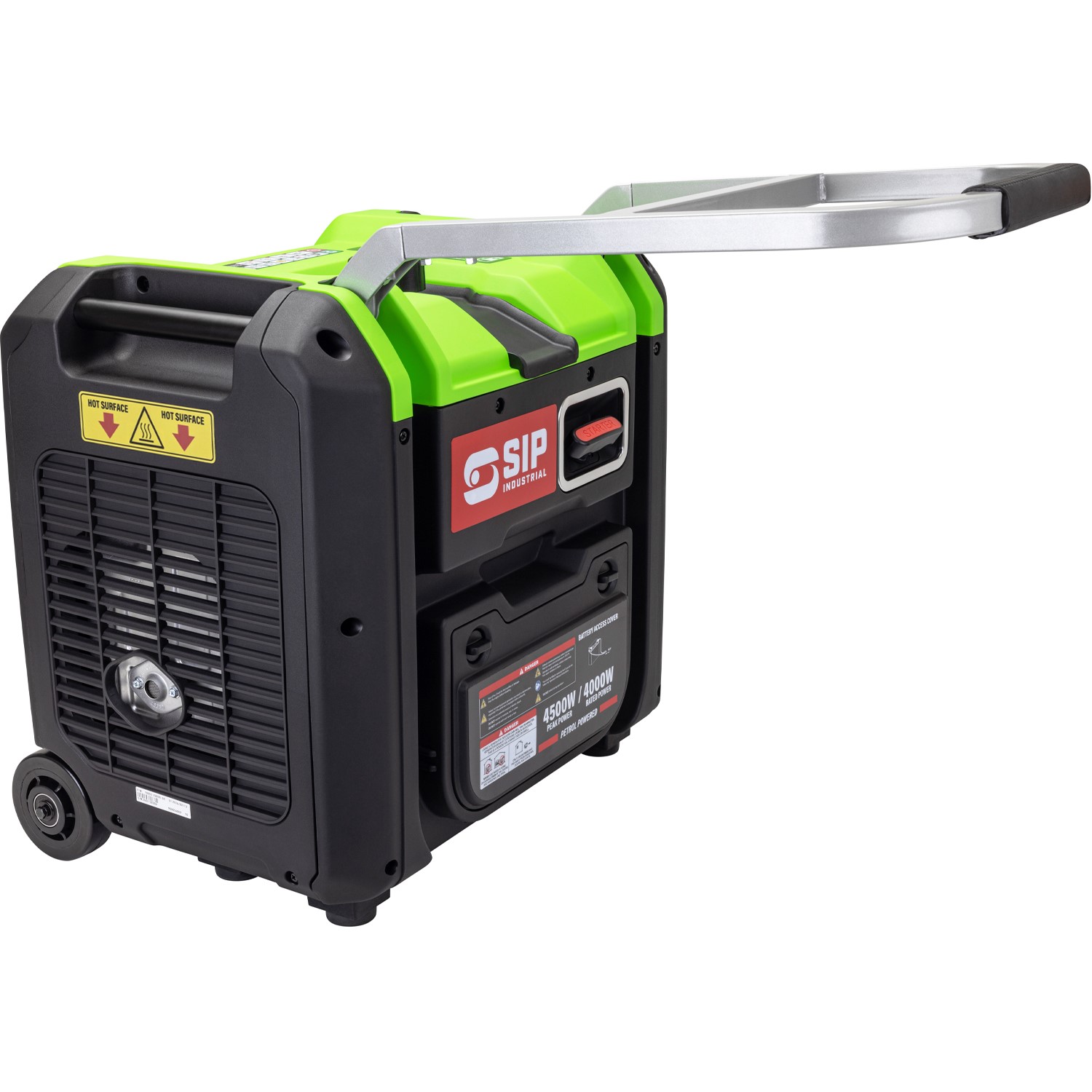 SIP 25403 MEDUSA® ISG4500 Digital Inverter Generator 4.5kw Dual Voltage Petrol Engine.
