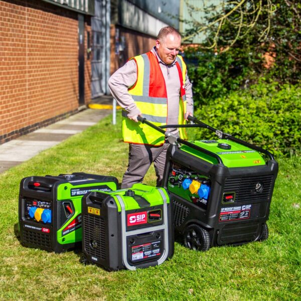 SIP 25405 MEDUSA® ISG8800 Digital Inverter Generator 8.8kW Dual Voltage Petrol Engine - Image 6