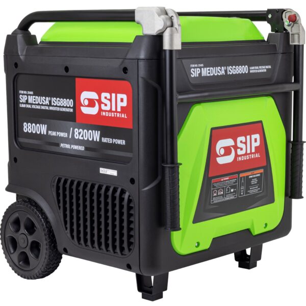 SIP 25405 MEDUSA® ISG8800 Digital Inverter Generator 8.8kW Dual Voltage Petrol Engine - Image 16