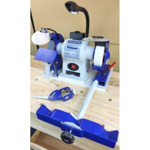 Package Deal BG6P: 6″ Bench Grinder With Woodturners Sharpening System