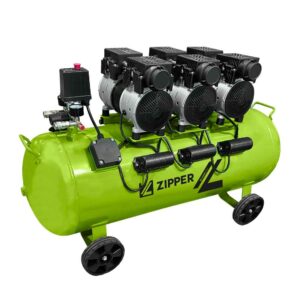 Zipper ZI-COM90SI Silent Compressor 90 Ltr Tank 8-Bar 230volt