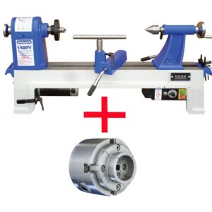 Package Pro Series Deal 1421P: Variable Speed Lathe With VFD Inverter 18″ x 32″ with 1421EB Extension Bed (Copy)