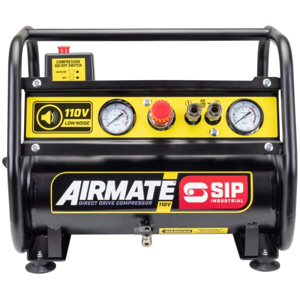 05870 SIP 110Volt 6Ltr Low Noise Direct Drive Compressor - Image 8